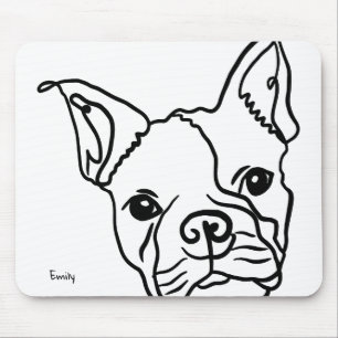 Frenchesque Elegance Mouse Pad