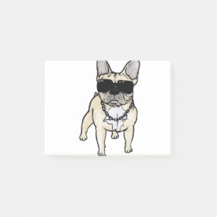 Frenchie - Bad to the bone Post-it Notes