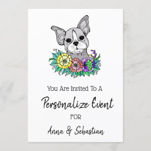 *~*  Frenchie Bouledogue Français Invitation à une