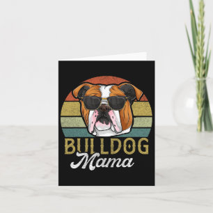 Frenchie Bulldog Mama Dog Mom Card