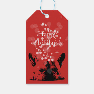 Frenchie Christmas Gift Tags