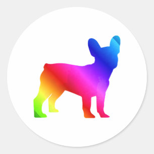 Frenchie Classic Round Sticker