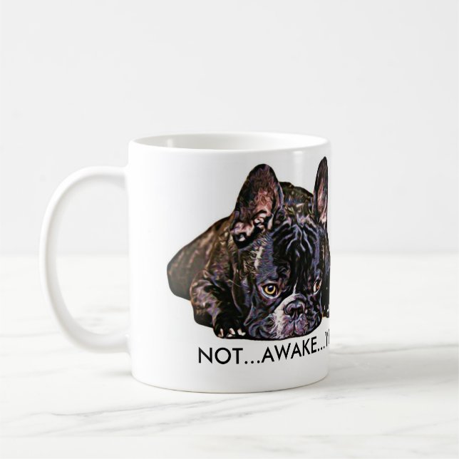 Frenchie Coffee Mug (Left)