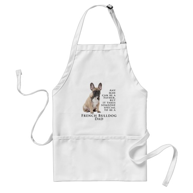 Frenchie Dad Apron (Front)