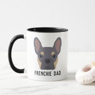 Frenchie Dad Lilac and Tan French Bulldog Mug