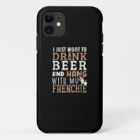 Frenchie Dad T Funny French Bulldog Dog Lover Beer