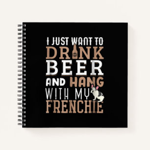 Frenchie Dad T Funny French Bulldog Lover Gift Notebook