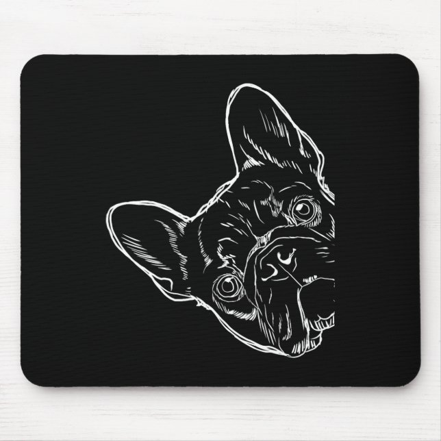 Frenchie Dog French Bulldog 1  Mouse Pad (Front)