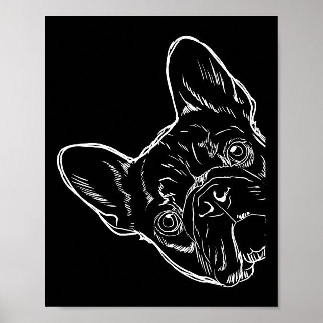 Frenchie Dog French Bulldog 1  Poster (Front)