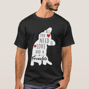 Frenchie Dog Mom Design For French Bulldog Lovers T-Shirt