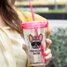Frenchie Dog Mom Lilac and Tan French Bulldog