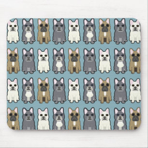 Frenchie Friends Mouse Pad