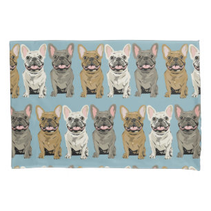 Frenchie Friends Pillowcase