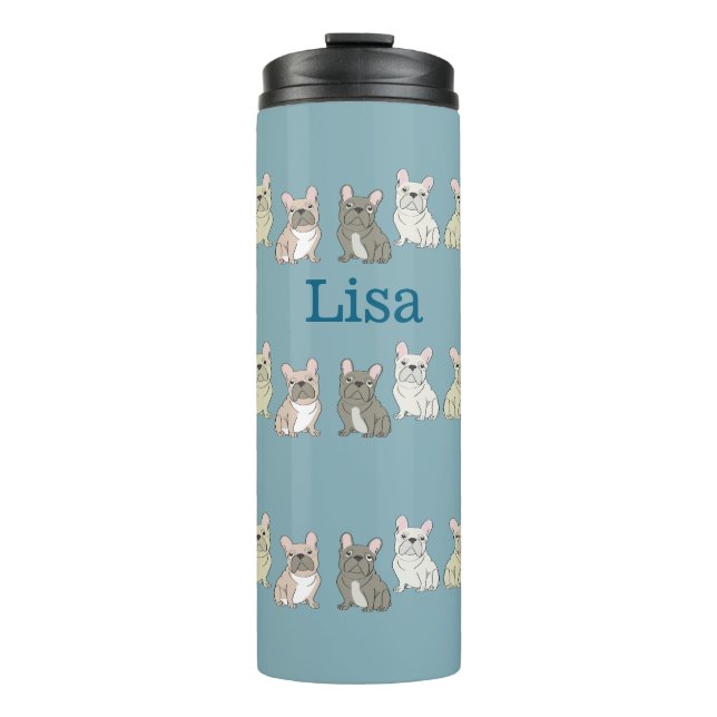 Frenchie Friends Thermal Tumbler (Front)