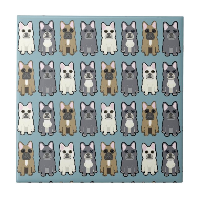 Frenchie Friends Tile (Front)