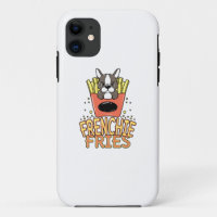 Frenchie Fries French Bulldog Cute Puppy Dog Fries