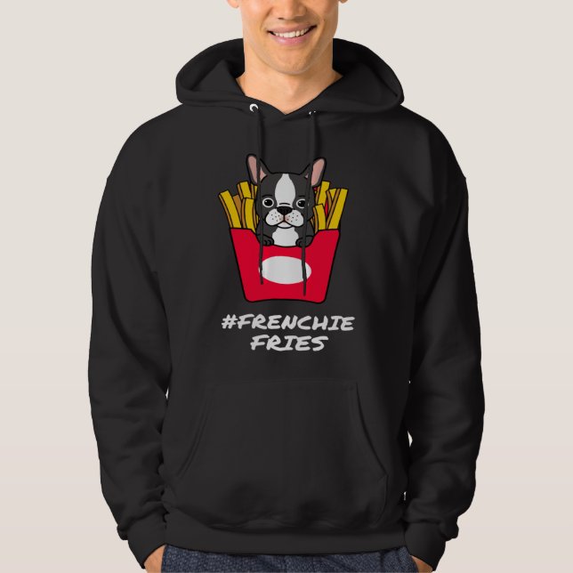 FRENCHIE FRIES FRENCH BULLDOG HOODIE (Front)