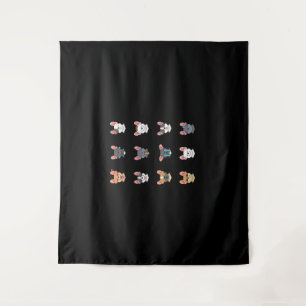 Frenchie Gift Emotional Face French Bulldog Tapestry