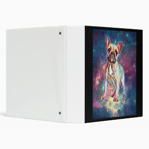 Frenchie Gift French Bulldog Colourful Gifts Binder