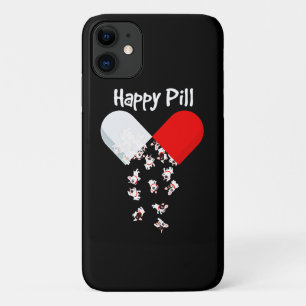 Frenchie Gift Happy Pill French Bulldog Gift iPhone 11 Case