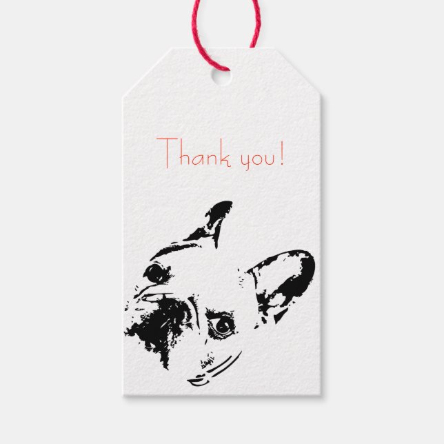 Frenchie Gift Tags (Front)
