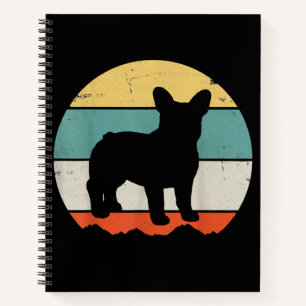 Frenchie Gift   Vintage French Bulldog Gift Notebook