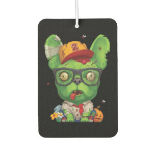 Frenchie Gift Zombie French Bulldog Air Freshener
