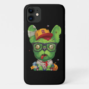 Frenchie Gift   Zombie French Bulldog iPhone 11 Case