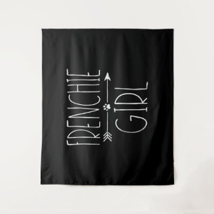frenchie girl   i love my french bulldog dog gift tapestry