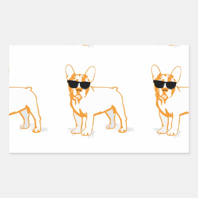 Frenchie Howlelu Sticker (Front)