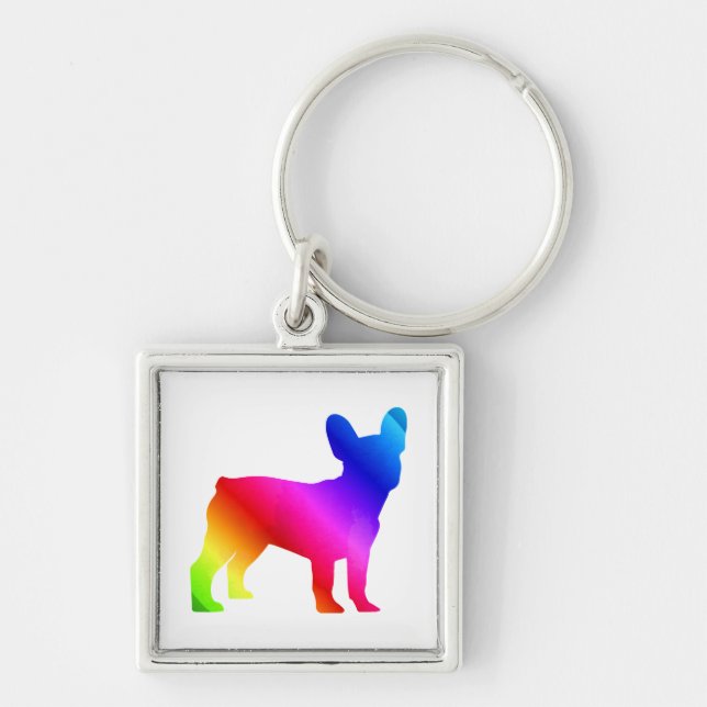 Frenchie    keychain (Front)