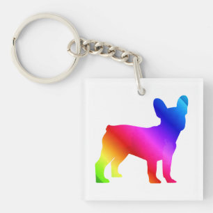 Frenchie keychain