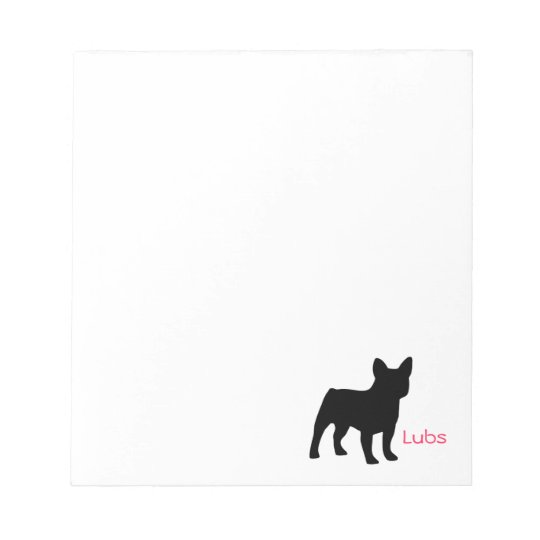 Frenchie Love Notepad