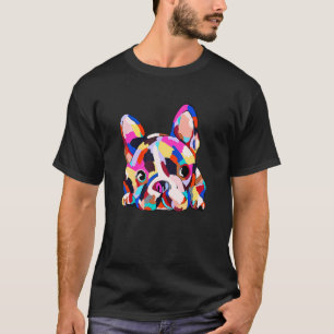Frenchie Love r Dad Mom Boy Girl Bull Dog 122121 T-Shirt