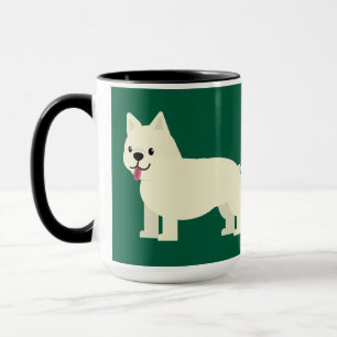 Frenchie Lover Green Mug