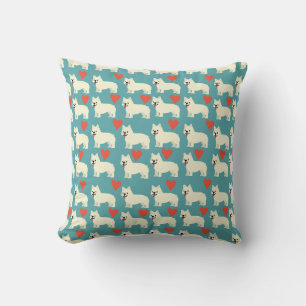 Frenchie Lover Throw Pillow