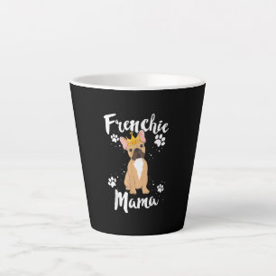 Frenchie Mama Women Mor Mom Dog Lover Gift Latte Mug