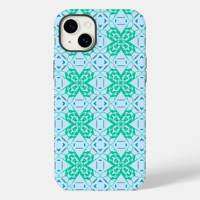 Frenchie Modern Pattern Case-Mate iPhone Case (Back)