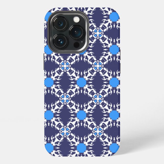 Frenchie Modern Pattern iPhone Case (Back)