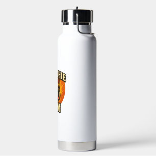 Frenchie Mom Adorable French Bulldog Portrait Water Bottle