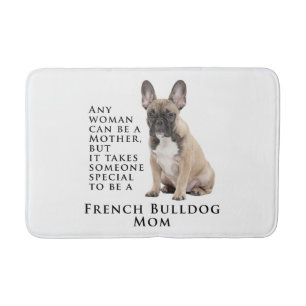 Frenchie Mom Bath Mat