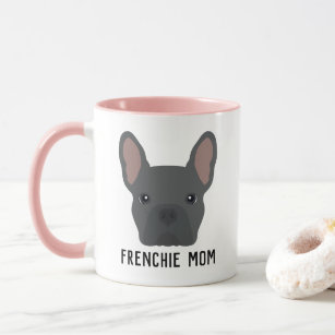 Frenchie Mom Blue French Bulldog Mug