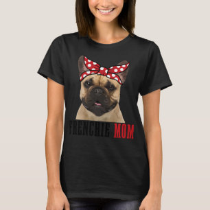 Frenchie Mom Funny Cute Vintage Dog French Bulldog T-Shirt