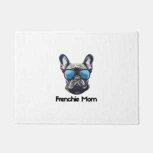 Frenchie Mom Funny French Bulldog Dog Lover Doormat