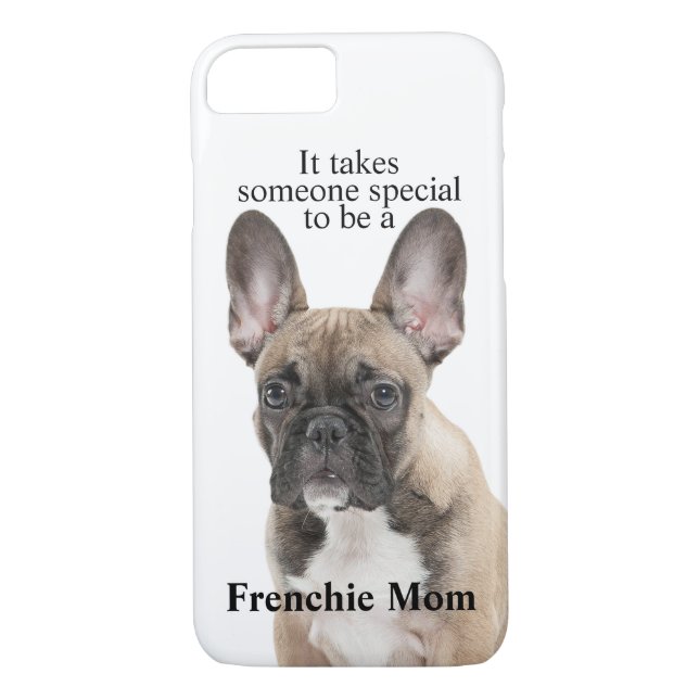 Frenchie Mom iPhone Case (Back)