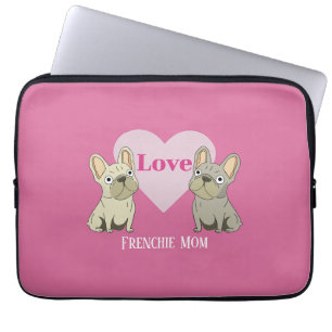 Frenchie Mom Laptop Sleeve