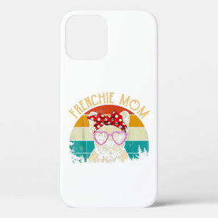 Frenchie Mom Lover Gift Vintage Retro Style iPhone 12 Pro Case