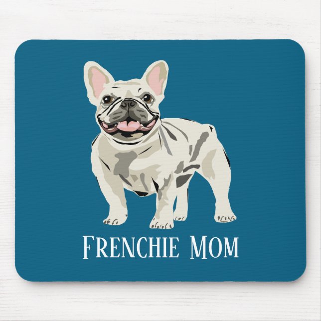 Frenchie Mom Mouse Pad (Front)