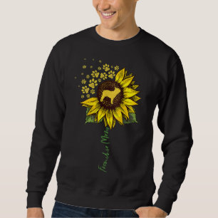 Frenchie Mom Sunflower French Bulldog Lover Gifts Sweatshirt