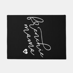 Frenchie Mom Sweat Womens French Bulldog Apparel Doormat